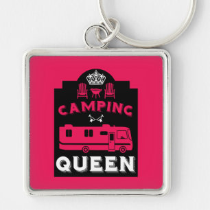 Porte-clés RV Camping Queen USA
