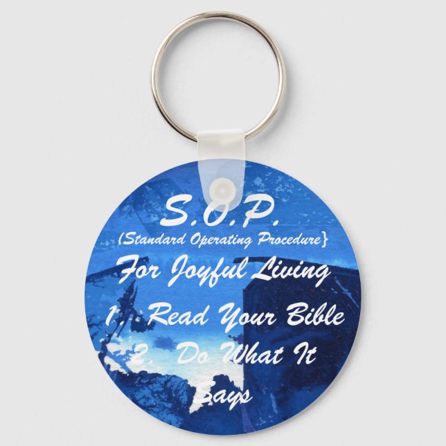 Porte-clés S.O.P. pour Joyful Living Porte - clé (Recto)