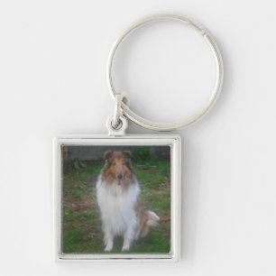 Porte-clés Sable Rough Collie