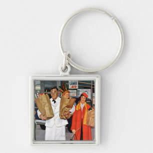 Porte-clés Sac complètement de problème