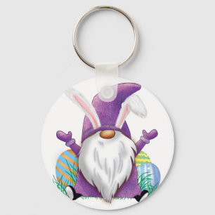 Porte-clés Sac fourre-tout Gnome de Pâques