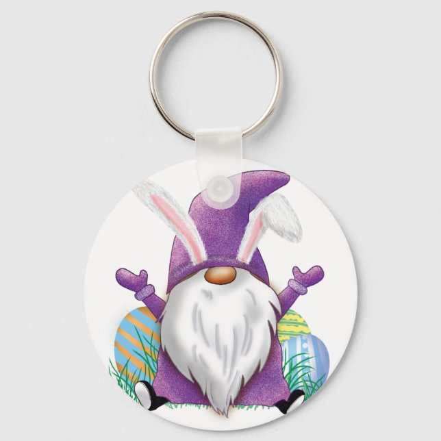 Porte-clés Sac fourre-tout Gnome de Pâques (Recto)