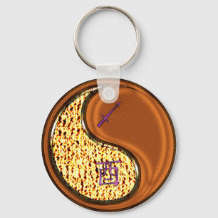 Porte-clés Sagittarius et coq de bois