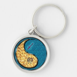 Porte-clés Sagittarius et lapin d'eau