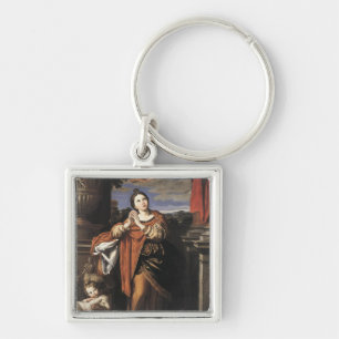 Porte-clés Saint Agnes par Domenichino (c. 1620)