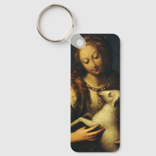 Porte-clés Saint Agnes par Orsola Maddalena Caccia