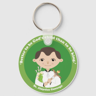 Porte-clés Saint Aloysius Gonzaga