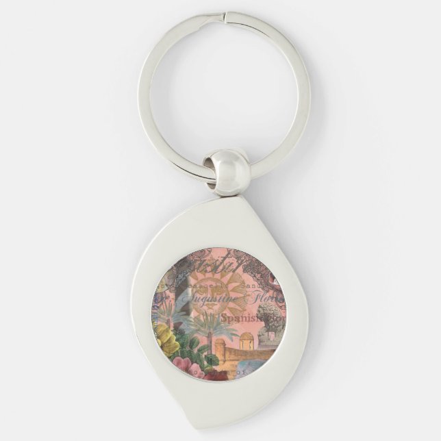 Porte-clés saint augustine florida voyage art antique (Devant)