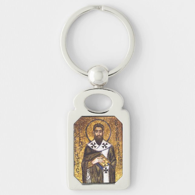 Porte-clés Saint Basile de Césarée (Devant)