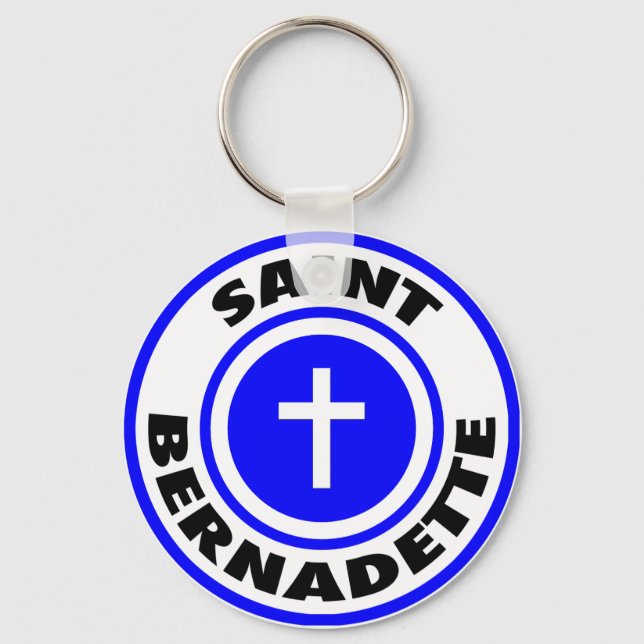 Porte-clés Saint Bernadette (Recto)