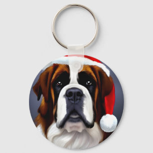 Porte-clés Saint Bernard Noël