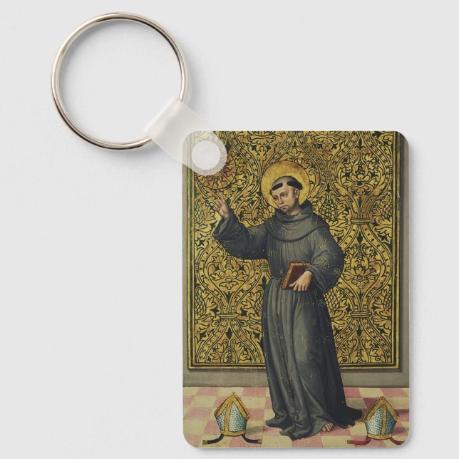 Porte-clés Saint-Bernardino de Sienne (Recto)