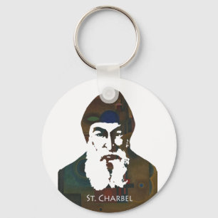 Porte-clés Saint Charbel