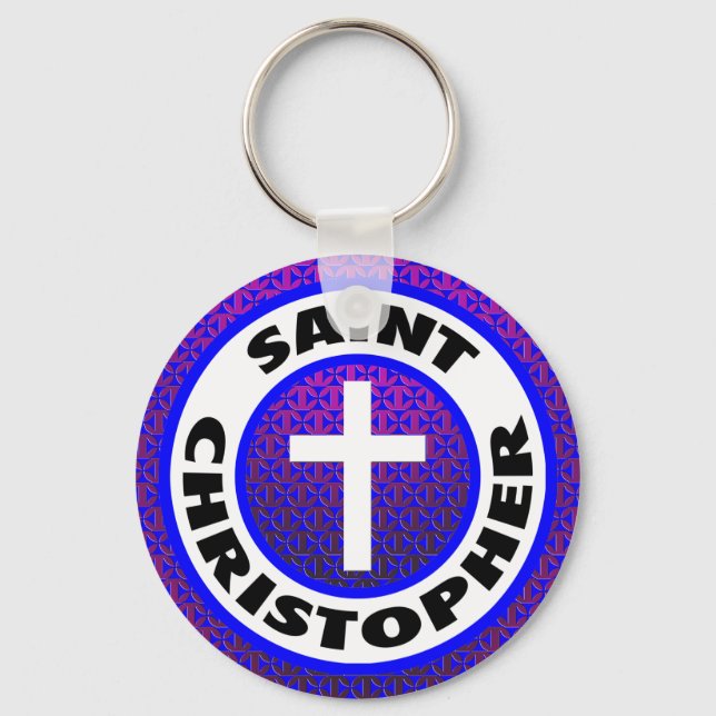 Porte-clés Saint Christopher (Recto)