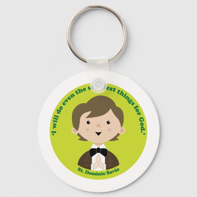 Porte-clés Saint Dominic Savio (Recto)