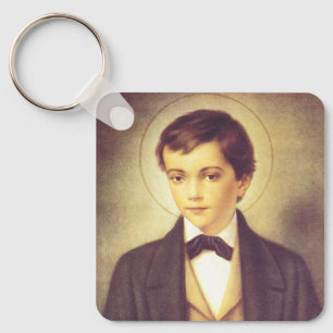 Porte-clés Saint Dominic Savio étudiant de John Bosco