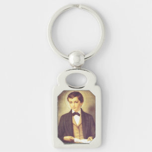 Porte-clés Saint Dominique Savio élève de Jean Bosco