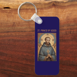 Porte-clés Saint François d'Assise Porte - clé catholique