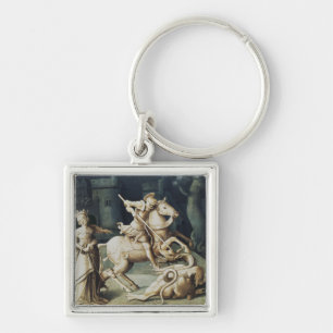 Porte-clés Saint Georges et le Dragon Grand Martyr