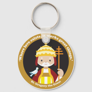 Porte-clés Saint Grégoire le Grand