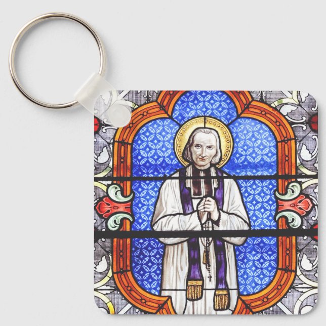 Porte-clés Saint Jean Baptiste Marie Vianney (Recto)