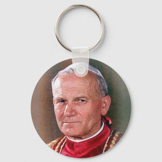 Porte-clés Saint Jean-Paul II (Recto)