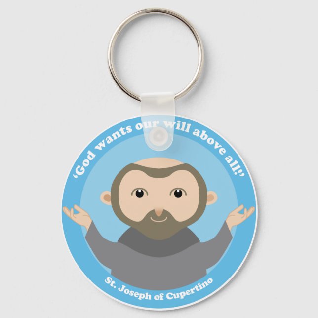Porte-clés Saint-Joseph de Cupertino (Recto)