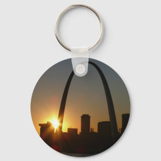 Porte-clés Saint-Louis Arch Sunset