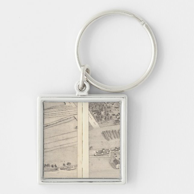 Porte-clés Saint-Louis, Missouri 8 (Devant)