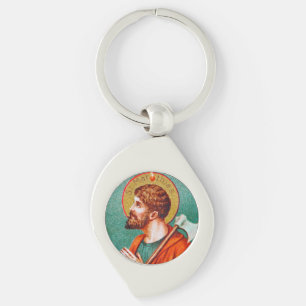 Porte-clés Saint Matthias l'Apôtre (JMAS 09) Swirl