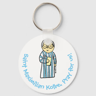 Porte-clés Saint Maximilian Kolbe Porte - clé