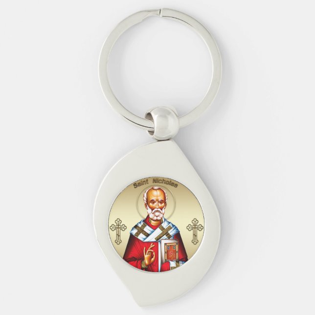 Porte-clés Saint Nicolas (Devant)