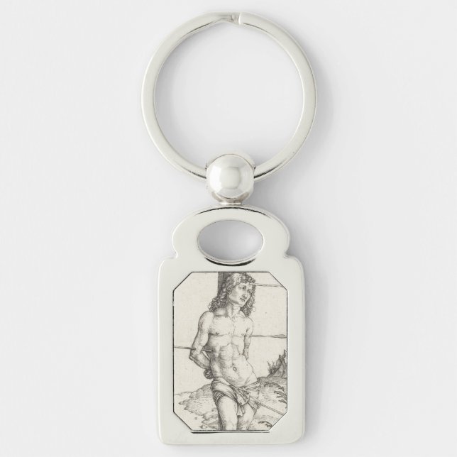Porte-clés Saint SebastiAn attaché à une colonne par Albrecht (Devant)