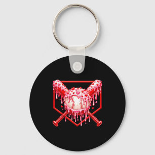 Porte-clés Saint-Valentin Baseball Garçons Crème Glacée Dégou