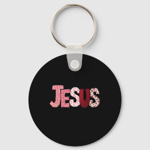 Porte-clés Saint Valentin chrétien Jésus Saint Valentin relig