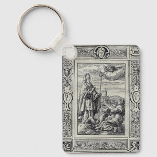 Porte-clés Saint-Valentin évêque de Terni 
