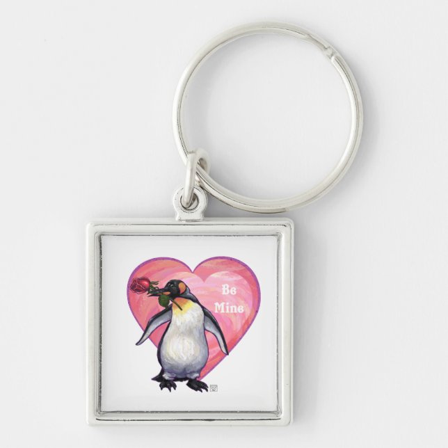 Porte-clés Saint-Valentin Penguin (Devant)