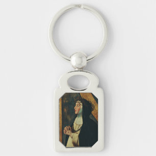 Porte-clés Sainte Catherine de Sienne par Juan Bautista Maino