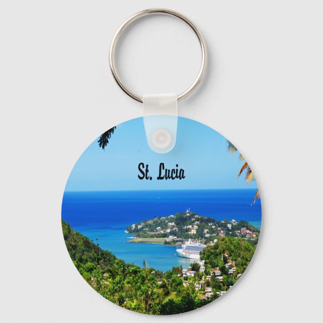 Porte-clés Sainte-Lucie (Recto)