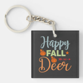 Porte-clés Saison Automne Happy Fall Deer