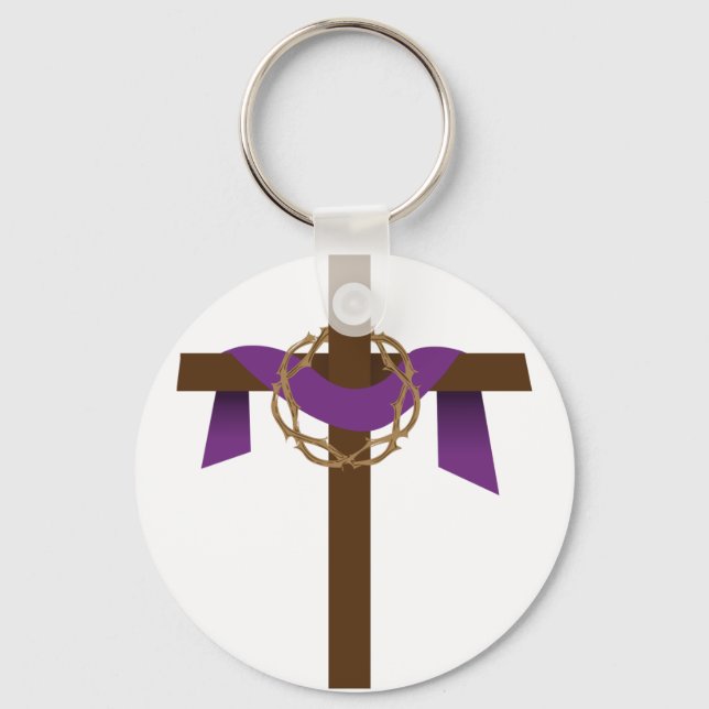 Porte-clés Saison De La Croix Du Carême (Recto)