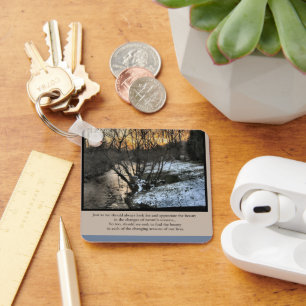 Porte-clés Saisons de notre vie Inspirationnelle