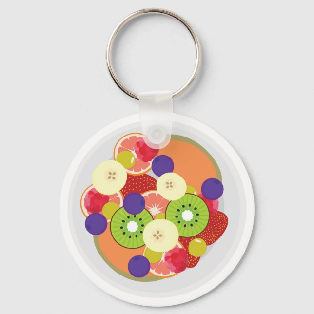 Porte-clés Salade de fruits (Recto)