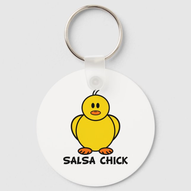 Porte-clés Salsa Chick (Recto)