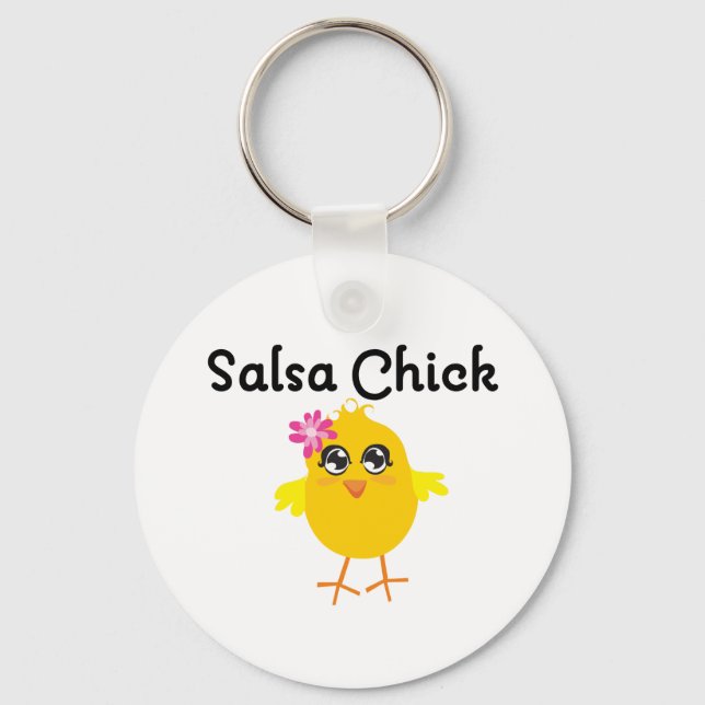 Porte-clés Salsa Chick (Recto)