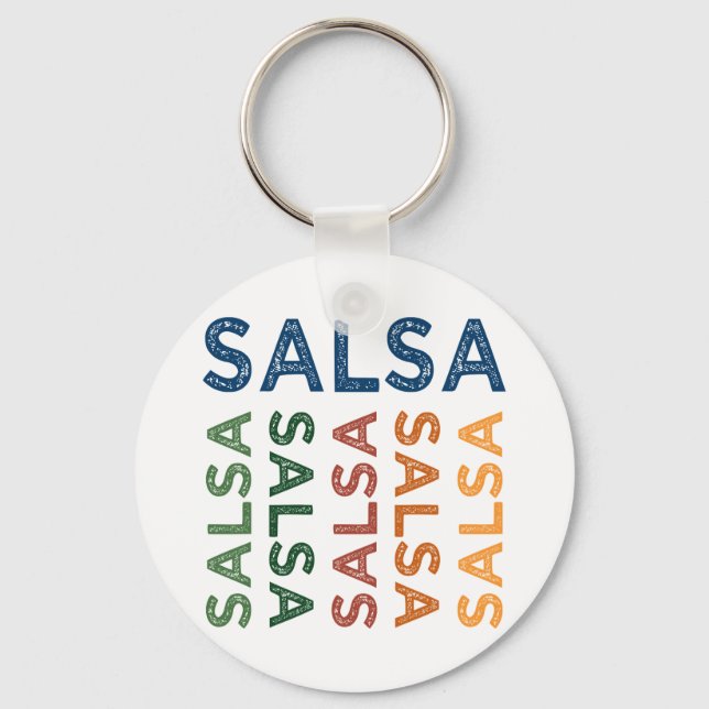 Porte-clés Salsa Cute (Recto)