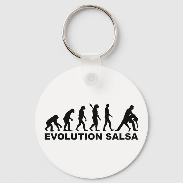 Porte-clés Salsa de l'évolution (Recto)