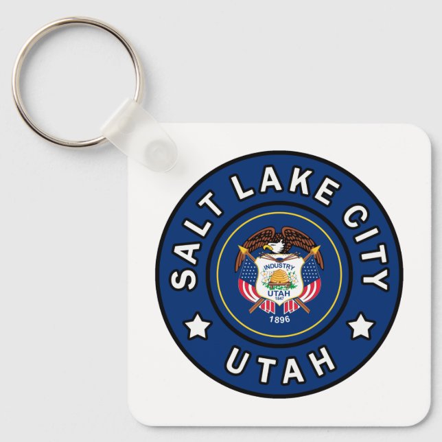 Porte-clés Salt Lake City Utah (Recto)