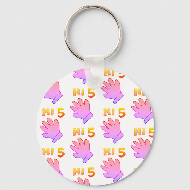 Porte-clés Salut 5 (Recto)
