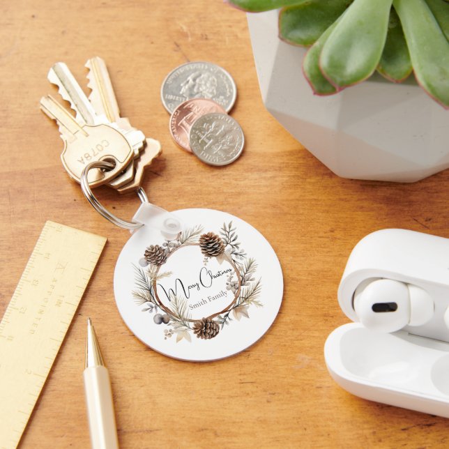 Porte-clés Salutations de Noël (Bureau)